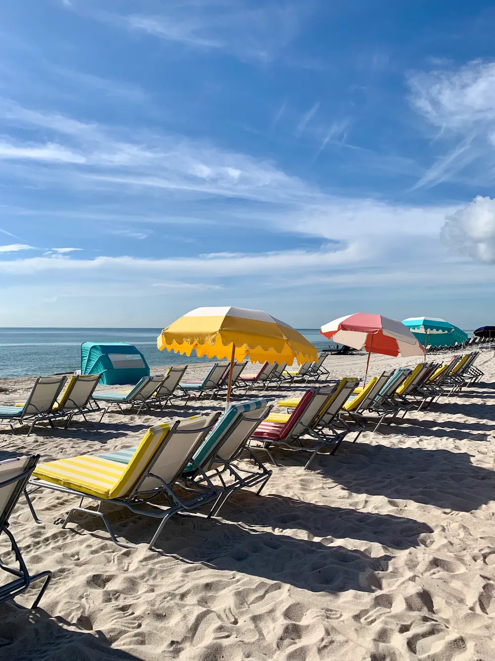 miami beach plage transat